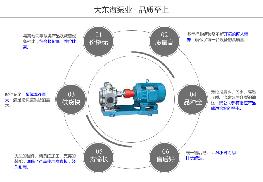 大東海泵業(yè)KCBP型不銹鋼齒輪泵質量保證圖